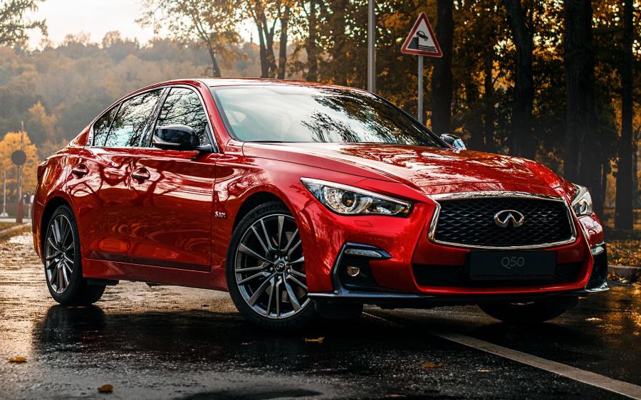 Infiniti Q50S Red Sport (CIS) '2018
